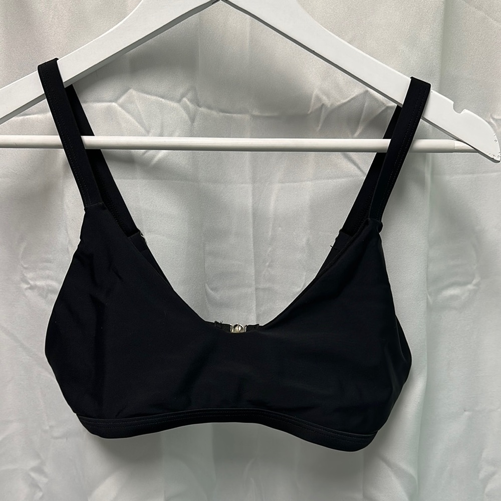 Elegant Black Bikini Top